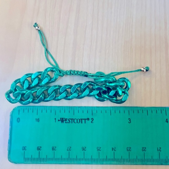 Emerald Green Chunky Link Bracelet *NEW* - Picture 4 of 6
